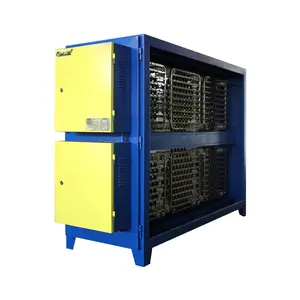 Hot electrostatic gas filter restaurant complete exhaust system for catering industry