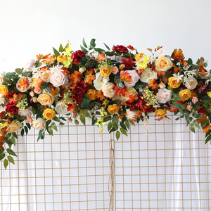 Set de roses artificielles en soie, pour fête prénatale, mariage, set de fleurs décoratives, guide sur la route - Product Image 3