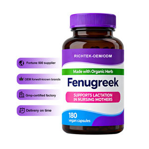 Suplemen Formula Herbal alami untuk wanita bebas Gluten kapsul Vegan bubuk ekstrak biji <span class=keywords><strong>Fenugreek</strong></span> - Product Image 1