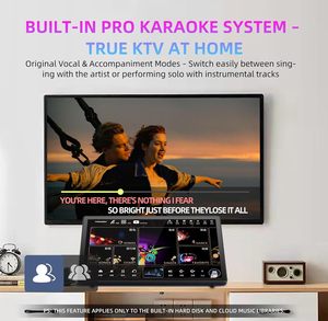KD9MAX 1TB 4-in-1 Machine With 15.6 Inch Touch Screen Wireless Mics WiFi Support <b>External</b> <b>Speakers</b> ODM OEM KD9MAX 15.6 Inch HD C - Product Image 3