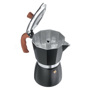 Cafetière à expresso pour cuisinière, cafetière moka, expresso italien pour cuisinière à gaz ou électrique, cafetière <span class=keywords><strong>italienne</strong></span> en céramique - Product Image 3