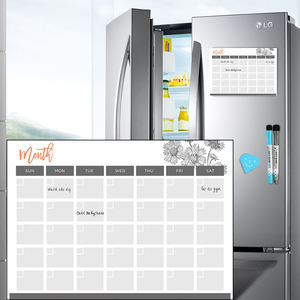 Calendario magnetico <span class=keywords><strong>gioco</strong></span> educativo capire il concetto di tempo guadagnare autonomia giocattolo rimovibile settimanale mensile & pianificatore giornaliero - Product Image 3