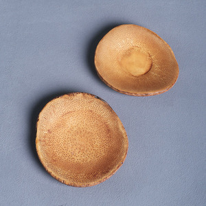 Handmade Bamboo Root Coasters Natural Bamboo Material Size 6-9 Cm For Tea Ceremony Accessories - Product Image 1