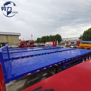 <span class=keywords><strong>Promotion</strong></span> à prix réduit, semi-<span class=keywords><strong>remorque</strong></span> à plateau plat en acier de haute qualité, 3 <span class=keywords><strong>essieux</strong></span>, neuve, transport de conteneurs, transport de marchandises en vrac, <span class=keywords><strong>remorque</strong></span> robuste - Product Image 5