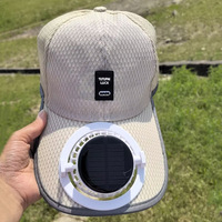 Casquette de baseball pour homme XKENHEAT avec ventilateur à énergie solaire et recharge USB, bord large et ventilé, chapeau de soleil, autonomie de 8 à 16 heures