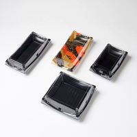 Boîtes en plastique transparent PLA de 6 pouces, écologiques, jetables, emballage alimentaire personnalisé pour gâteaux, petit-déjeuner, pain