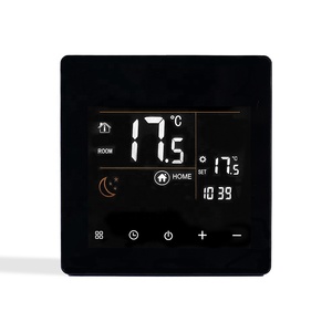 Tuya Smart Life APP <strong>Remote</strong> <strong>Control</strong> Gas Water Electric Floor Heater Humidity Weather Display LCD Screen WiFi Smart <strong>Thermostat</strong> - Product Image 1