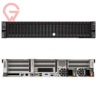 ThinkSystem SR650 V3 2U Rack Server Dual Processor Enterprise Storage Stock untuk Manajemen Virtualisasi Pusat Data 8TB