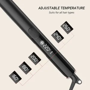 2024 Brand New Professional New Design Portable Flat Iron Hair Straightener For Family Use Factory Direct Products