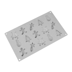 <span class=keywords><strong>Navidad</strong></span> vacaciones chocolate panqueque pastelería 3D molde <span class=keywords><strong>de</strong></span> silicona para dulces molde <span class=keywords><strong>de</strong></span> dulces herramientas para hornear - Product Image 3