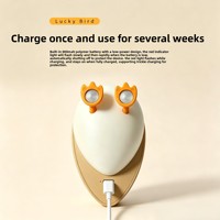 Veilleuse LED ABS Lucky Bird avec support magnétique et capteur de mouvement, rechargeable par USB, pour usage domestique