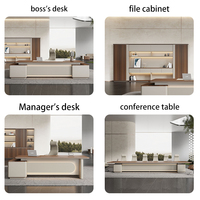 Bureau pratique pour le personnel de bureau, ordinateur portable, avec une surface de travail spacieuse et un rangement avec tiroirs pour les tâches administratives quotidiennes
