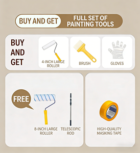 สีเคลือบพื้นหินปูน ไมโครซีเมนต์สำหรับผนัง สีทาพื้นซีเมนต์ทนทานต่อการสึกหรอ สำหรับใช้ภายในบ้าน - Product Image 5