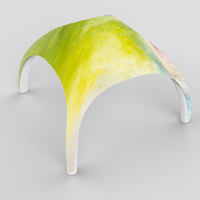 Tente arche araignée gonflable portable pour événements extérieurs, en TPU imperméable, chapiteau d'exposition de 25 jours pour salons professionnels et publicité
