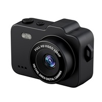 Nouvel article de Noël 2025 : Mini caméra portable rétro HD 1080P pour enfants, enregistreur vidéo DV de poche avec lampe flash, en plastique