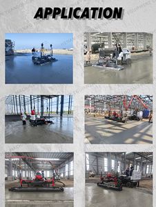 Machine à laser pour le nivellement du béton, à pousser à la main, à 2 roues, avec double grille en acier hydraulique, pour la pavage routier - Product Image 5