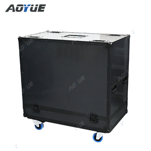 Boîtier de transport en aluminium sur mesure pour haut-parleurs, avec doublure en EVA, design étanche pour enceintes audio - Product Image 2