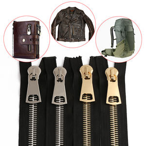 <strong>High</strong> Quality Giant Metal <strong>Zipper</strong> 15# Open End Big Size Brass <strong>Zipper</strong> Close End #20 #30 Metal <strong>Zipper</strong> for Garment - Product Image 6
