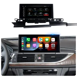 10,25/12,3 Zoll drahtloses CarPlay Auto Android 13 Auto Stereo Multimedia-Bildschirm für AUDI A6 A7 C7 2005-2018 Haupteinheit Autoradio