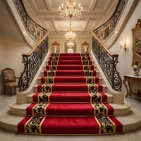 Custom Hand Tufted Carpet for Luxury Stair Runners Hotel Carpet