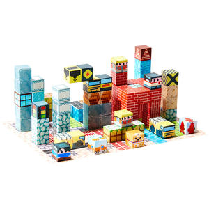 Childhood Without Limits Magnetic Building Blocks 3-6 Years Old Educational <b>Toy</b> ABS Material Creative Construction Gift - Product Image 1
