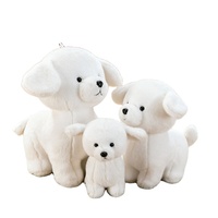 Peluche chien super douce multi-tailles, très populaire, jouet en peluche Kawaii, poupée réconfortante pour enfants, animaux de dessin animé en peluche, vente en gros