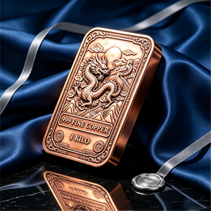Barra de lingote de cobre de 1 kg para exhibición de muestras químicas - Product Image 6