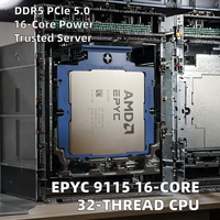 Prosesor CPU Server AMD untuk EPYC 9554 9654 9124