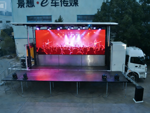 EWT9600 Pantalla LED para Camión Escenario Móvil, a Todo Color, para Interiores y Exteriores, Diseño Plegable, Compatible con Gráficos <span class=keywords><strong>de</strong></span> Animación, Ideal para Eventos Educativos - Product Image 1