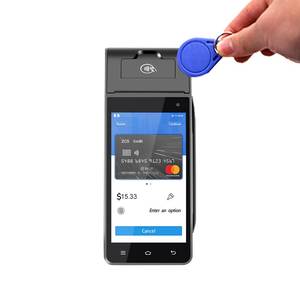 4G Android sys payment prepaid credit magstripe card reader TOTE POS Terminal for thermal printer - Product Image 4