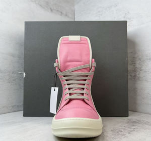 Chaussures montantes de luxe en cuir noir à lacets pour hommes et femmes 2026 – Collection Designer Plateforme Décontractée - Product Image 4