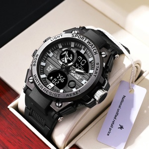Orologio al Quarzo Sportivo alla Moda con Display Elettronico Multifunzionale Luminoso e Impermeabile <span class=keywords><strong>per</strong></span> Ragazzi e Uomini - Product Image 4