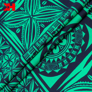 Vải Hawaii Vải Kahn 2022 Mới In Họa Tiết Hawaii Đẹp Cho Quần Áo - Product Image 3