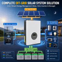 Convertisseur solaire hybride hors réseau à basse fréquence 110V 120V 60Hz, norme américaine, 3kw 6kw 8kw 10kw, convertisseur d'énergie solaire hors réseau