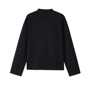 T-shirt à manches courtes pour homme, col rond, velours polyester/coton, coupe classique, couleur unie, respirant, tendance, logo personnalisé, printemps-automne - Product Image 5