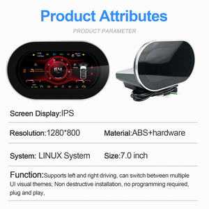 ชุดหน้าปัดดิจิตอล LCD ระบบ Linux รุ่นใหม่ NaviHua พร้อมมาตรวัดความเร็วอัตโนมัติ สำหรับรถยนต์ BMW MINI ซีรีส์ F - Product Image 5