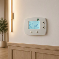 Panneau de commande de climatisation centralisée, appareil électroménager, PCBA, interrupteur à trois positions, contrôleur manuel, AC 220V, fonction mémoire, ABS