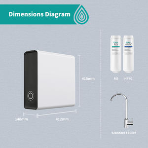Vendita calda per uso domestico sistema di filtro per <span class=keywords><strong>acqua</strong></span> a osmosi inversa RO membrana <span class=keywords><strong>depuratore</strong></span> d'<span class=keywords><strong>acqua</strong></span> <span class=keywords><strong>con</strong></span> distributore di <span class=keywords><strong>acqua</strong></span> fredda per uso domestico - Product Image 4