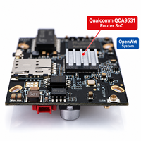 Modul Modem IoT 4G Kartu SIM Router WiFi Papan PCBA dengan Protokol MQTT Mendukung Transmisi Video