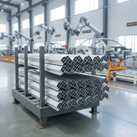 Fournisseur en gros de profilés en aluminium extrudé industriels, stock massif disponible, usinage personnalisé, anodisation, décorations