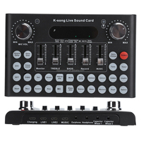 Carte son F007 USB Studio Enregistrement Externe Karaoké Diffusion en direct Appareil Changeur de voix Cartes son et mélangeurs audio