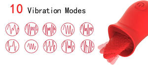 Vibrateur rose pour lécher le clitoris Stimulateur du clitoris Masseur vaginal Pussy Jouets sexuels pour femmes Adultes Sex Shop - Product Image 5