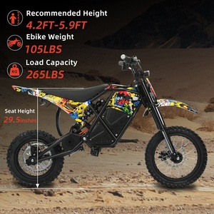 มอเตอร์ไซค์วิบาก Urban Dirt Bike 3000W มอเตอร์ไร้แปรงถ่าน ล้อหน้า 14 นิ้ว ล้อหลัง 12 นิ้ว จากคลังสินค้าสหรัฐอเมริกา - Product Image 6