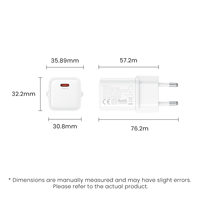 Chargeur rapide USB-C GaN Vention, chargeur de téléphone, vente en gros, chargeur mural USB 45W