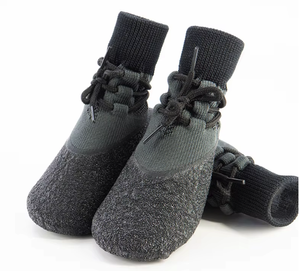 4PCS Set Winter Snow Dog Socks Waterproof Puppy Shoes Anti-Slip Outdoor Dogs Booties Solid Paw Protectors Classic Hot Pavement - Product Image 6