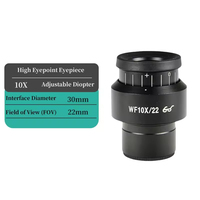 30mm Interface Stereo High-Definition Microscope High-Eyepoint Achromatic Lens Universal Biological Microscope OEM Customizable