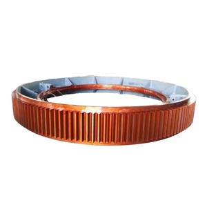 Precio de fábrica inoxidable 34CrNiMo6 anillo de engranaje giratorio horno rotatorio engranaje de molino de bolas grande - Product Image 1
