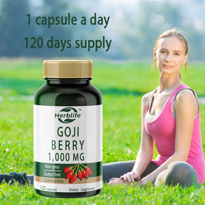 OEM/ODM sıcak satış kurt üzümü 1000mg | 120 kapsül | Wolfberry bitkisinden konsantre özü | Gdo olmayan, glutensiz - Product Image 4