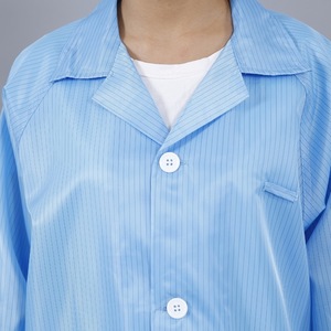 Bata de Laboratorio Antiestática, Gorro, Overol Antipolvo, Traje de Protección para Taller de Electrónica Industrial, Química y Uso en Fábrica - Product Image 3