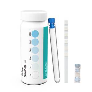 Kit de bandelettes de test d'eau au <span class=keywords><strong>phosphate</strong></span> de haute précision Outils et accessoires de <span class=keywords><strong>piscine</strong></span> pour les tests de qualité de l'eau - Product Image 5